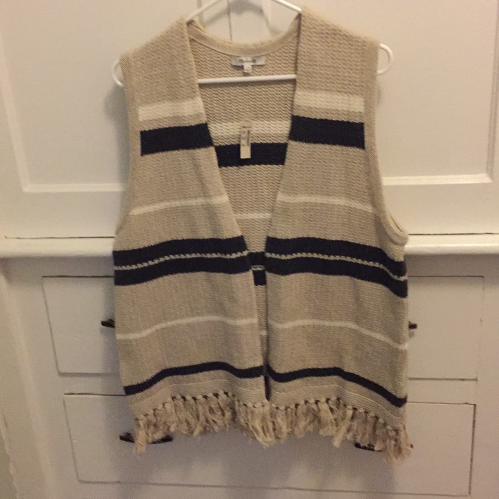 Madewell coastward sweater vest size S/M